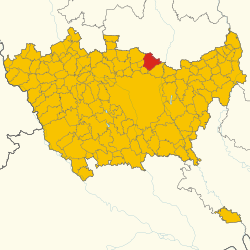 Map of Cinisello Balsamo (Metropolitan City of Milan, region Lombardy, Italy 2024)